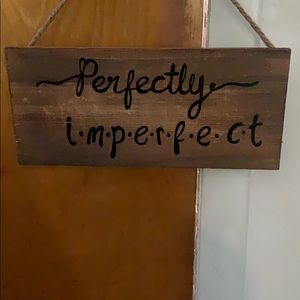 Cute wood plank , Perfectly imperfect .